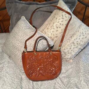 Patricia Nash leather crossbody bag